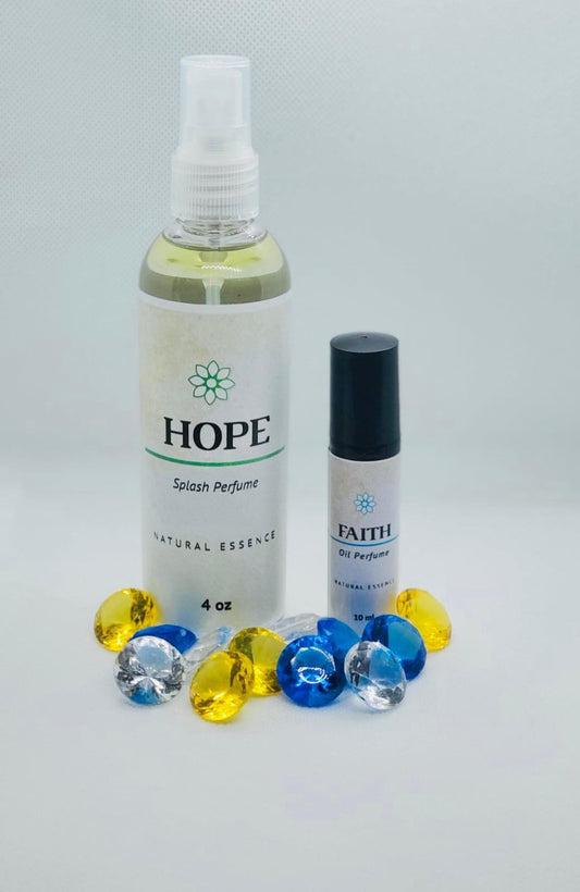 HOPE SPLASH PERFUME & PERFULME ROLLON FAITH